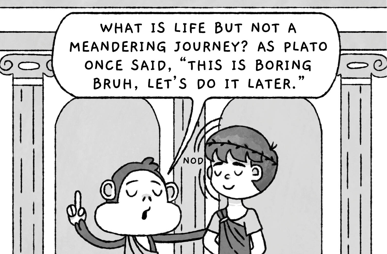 Procrastination Monkey