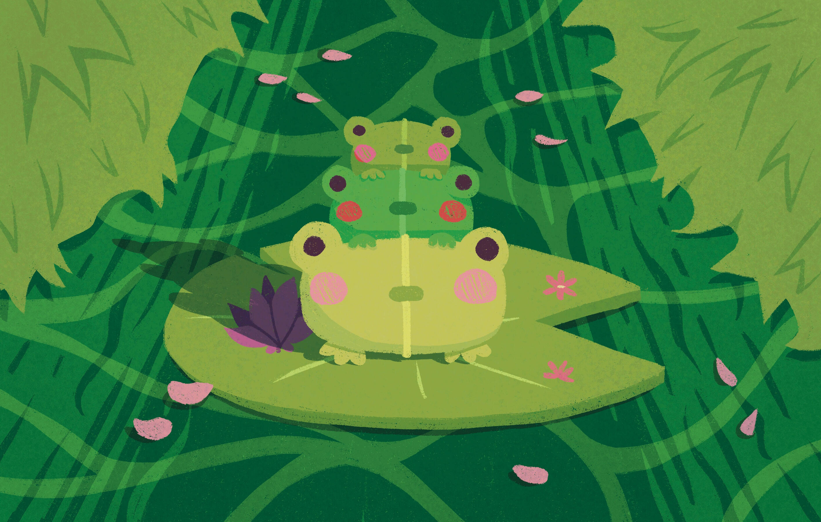 "Frog Bots" : Digital Illustration