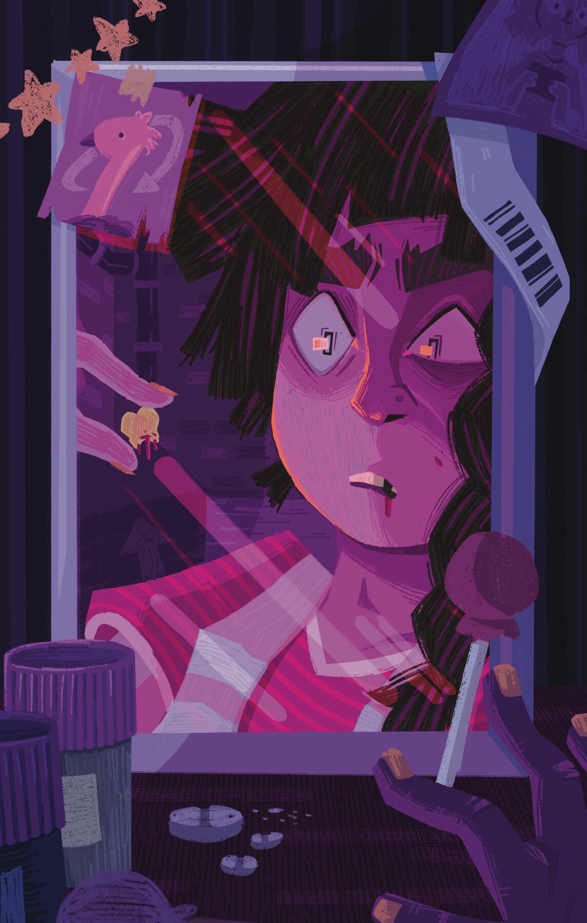 "Lost Tooth": Digital Illustration