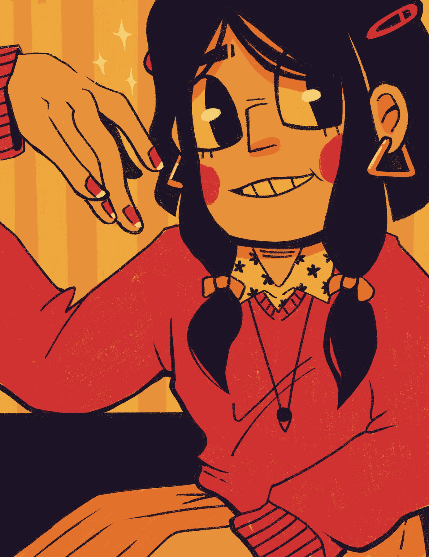 "Hoo" : Digital Illustration